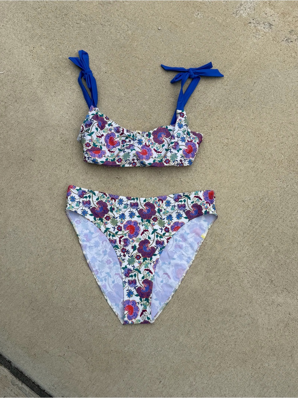 Summersalt Floral Print Marina Bikini set